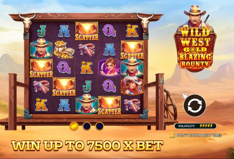 Screenshot 1 van Wild West Gold Blazing Bounty